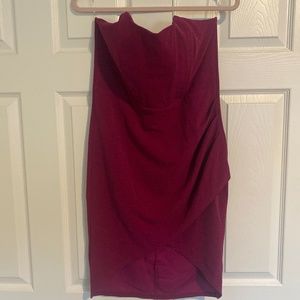 Fashion Nova strapless dress